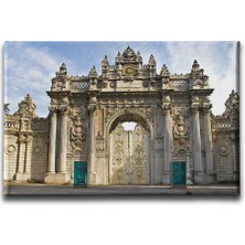 Istanbul Dolmabahce Sarayı Dekoratif Kanvas Duvar Tablosu