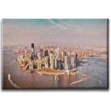 New York City Dekoratif Kanvas Duvar Tablosu