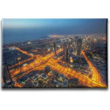 Dubai Dekoratif Kanvas Duvar Tablosu