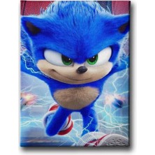 Sonic Boom Çocuk Odası Kanvas Duvar Tablosu