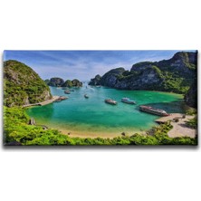 Manzara Panoramik Kanvas Duvar Tablosu