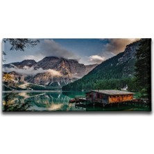 Doğa Manzara Panoramik Kanvas Duvar Tablosu