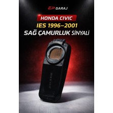 EP Garaj Otomotiv Honda Civic Ies 1996-2001 Model Uyumlu Şeffaf Sağ Çamurluk Sinyali