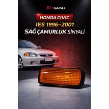 EP Garaj Otomotiv Honda Cıvıc Ies 1996–2001 Model Uyumlu Turuncu Sağ Çamurluk Sinyali