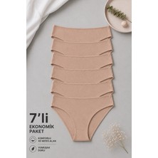 Pierre Cardin 7'li Ekonomik Paket 2070 No Show Pamuklu Basic Brief Külot