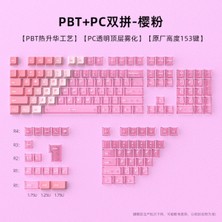 Silabor Klavye Keycaps Tuş Başlıkları, 153 Tuş, Pbt Boya Süblimasyonlu Pc Mekanik Klavye Uyumludur.