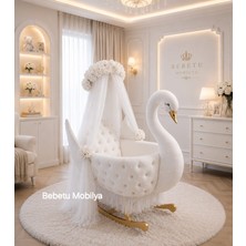 Bebetu Mobilya Kuğu Model Beşik
