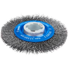 1001 Professional Accessories Cam Fırçası, Dalgalı Tel Clean (Metal Için, X-Lock, Ø 115 Mm, Tel Kal