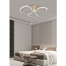 Apliqa Celeste 3'lü Nikel LED Avize