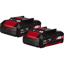1001 Akü Pxc-Twinpack 2,0 Ah Power X-Change (Li-Ion, 18 V, 2 Adet 2,0 Ah Akü, Tüm Pxc Cihazları Için