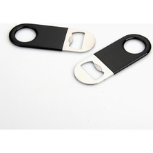 Epinox Siyah Şişe Açacağı 8,5x3 cm Kompakt Servis Aparatı