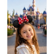 The Littles Kids Minnie Model Pul Payet Işlemeli Yumuşak Dokulu Çocuk Taç