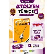 Arı Yayıncılık 6. Sınıf Türkçe Atölyem Maarif Model Güncel Baskı
