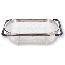 Epinox Lavabo Süzgeci 34 cm Sebze Meyve ve Mutfak Gereci Yıkama Aparatı
