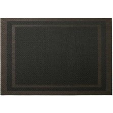 Epinox Amerikan Servis Pvc 30X45 cm - Koyu Antrasit Ince Çerçeveli