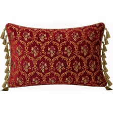 Lidoma Home "ımperia" Desenli Püsküllü Kırlent Kılıfı - 30X50
