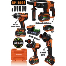 Ridepro RP-1006 Profesyonel Şarjlı 4’lü Set 800 Nm’li