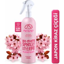 Metapet Japon Kiraz Çiçeği Kedi Kumu ve Tuvaleti Koku , Doğal Ve Kokusuz Kedi Tuvaleti Için, Naturel Sprey 400 ml