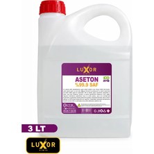Luxor Kimya Saf Aseton 3 Lt
