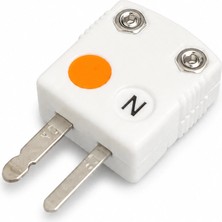 Thermokotec N (Nikrosil-Nisil) Tipi Minyatür Seramik Erkek Termokupl Konnektörü