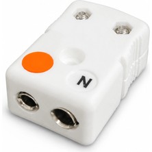 Thermokotec N (Nikrosil-Nisil) Tipi Seramik Dişi Termokupl Konnektörü