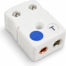 Thermokotec T (Cu-Const) Tipi Seramik Dişi Termokupl Konnektörü