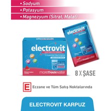 Electrovit ELEKTROVİT Karpuz Aromalı Sodyum, Magnezyum ve Potasyum İçeren Saşe Takviye Edici Gıda