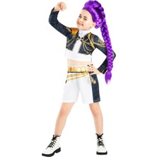 Rubies K-Pop Demon Hunters Golden Rumi Kostüm Seti 6 Yaş Xs