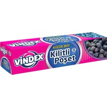 Vindex Kilitli Buzdolabı Poşeti Küçük Boy 15 Adet