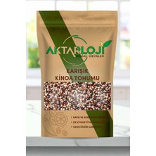 Aktarloji 50 gr Karışık Kinoa Tohumu - Renkli Kinoa / Beyaz - Kırmızı - Siyah - Katkısız & Doğal