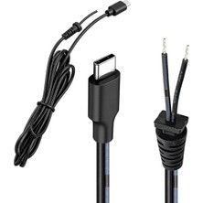 Weko Yerli Üretim 1.2 Metre Type-C Uçlu Adaptör Tamir Kablosu