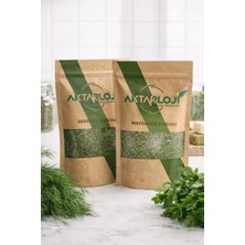 Aktarloji 2 kg Kurutulmuş Yeşillik Seti ( 1 kg Maydanoz Kurusu + 1 kg Dereotu Kurusu )