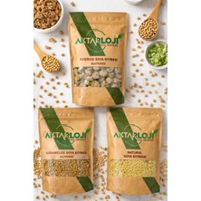 Aktarloji 3'lü 3 kg Glutensiz Gurme Soya Seti (1 kg Soya Kuşbası + 1 kg Karamelize Soya Kıyması + 1 kg Natural