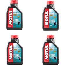 Hızlı Balık Motul Marine Outboard Tech 2t 2 Zamanlı Tekne Motor Yağı 1 Lt 4 Adet