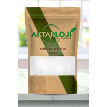 Aktarloji 1 kg Kristal Mentol Tozu / Yeni Öğütülmüş - Katkısız & Doğal