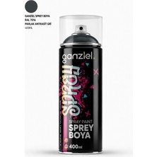 Ganziel Sprey Boya Ral 7016 Parlak Antrasit Gri - 400ML