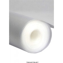 Marsilyan™- Mutfak Kaydırmaz Şeffaf Raflık Kaymaz Dolap Içi Çekmece Örtüsü Pvc 45X300 cm Koruyucu Eva Kalın