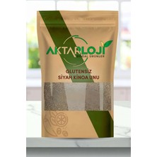 Aktarloji 1 kg Glutensiz Siyah Kinoa Unu / Yeni Öğütülmüş Siyah Kinoa Tohumu / Katkısız & Doğal
