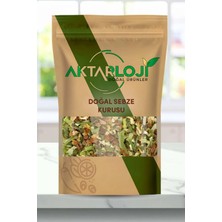 Aktarloji 500 gr Doğal Karışık Sebze Kurusu / Turp, Pırasa, Ispanak, Domates, Biber , Soğan - Katkısız & Doğal