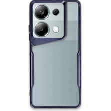 Zamerya Redmi Note 13 Pro 4g Kılıf Boyi Silikon Kapak - Lacivert