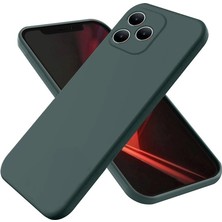 Zamerya Realme Note 50 4g Kılıf First Silikon - Koyu Yeşil