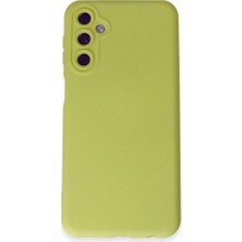 Zamerya Galaxy M14 5g Kılıf Nano Içi Kadife Silikon - Sarı