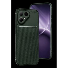 Zamerya Tecno Pova Curve 2 5g Auto Focus Karbon Kapak - Koyu Yeşil