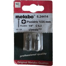 Metabo 24414 Pz 1X25 Bits Uç 2 Adet