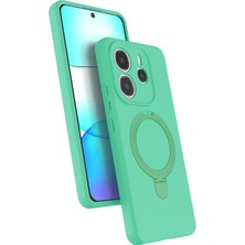 Zamerya Redmi Note 14 4g Regal Magsafe Standlı Kapak - Yeşil