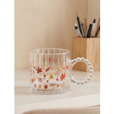 LC Waikiki Çiçek Baskılı Cam Kupa 300 ml