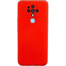 Zamerya Tecno Camon 16 Kılıf Nano Içi Kadife Silikon - Kırmızı