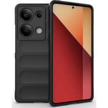 Zamerya Redmi Note 13 Pro 4g Kılıf Optimum Silikon - Siyah