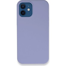 Zamerya Iphone 12 Kılıf Lansman Legant Silikon - Lila