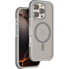 Zamerya Venco Iphone 16 Pro Max Orbit Magsafe Kapak - Titan Gri